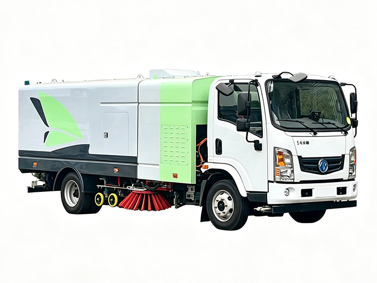 純電動東風華神9方洗掃車